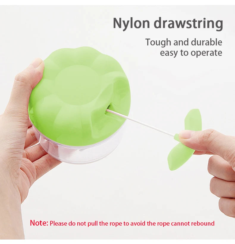 Tritatutto Manuale Multifunzione - Tritacarne Verdure e Aglio per Cucina