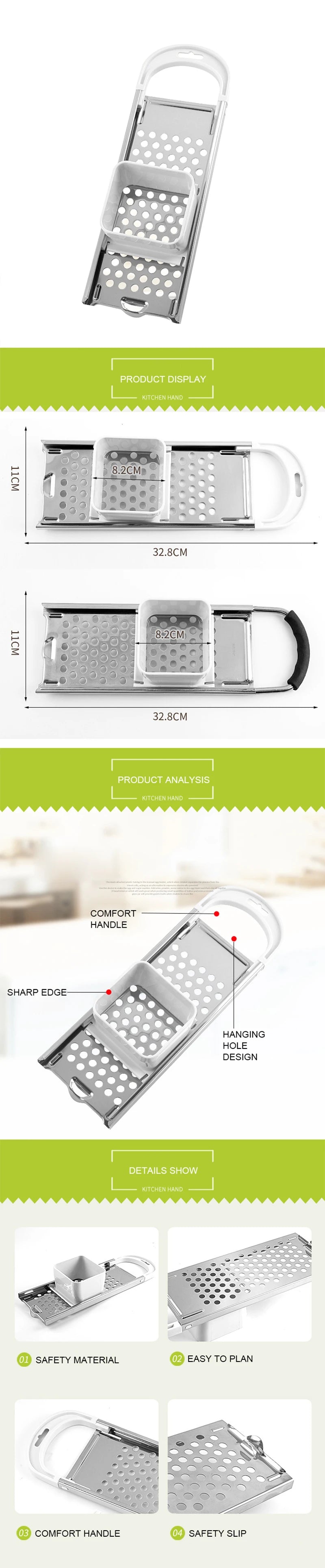 Pressa Manuale per Spaetzle e Ravioli - Lame in Acciaio Inox per Pasta e Gnocchi