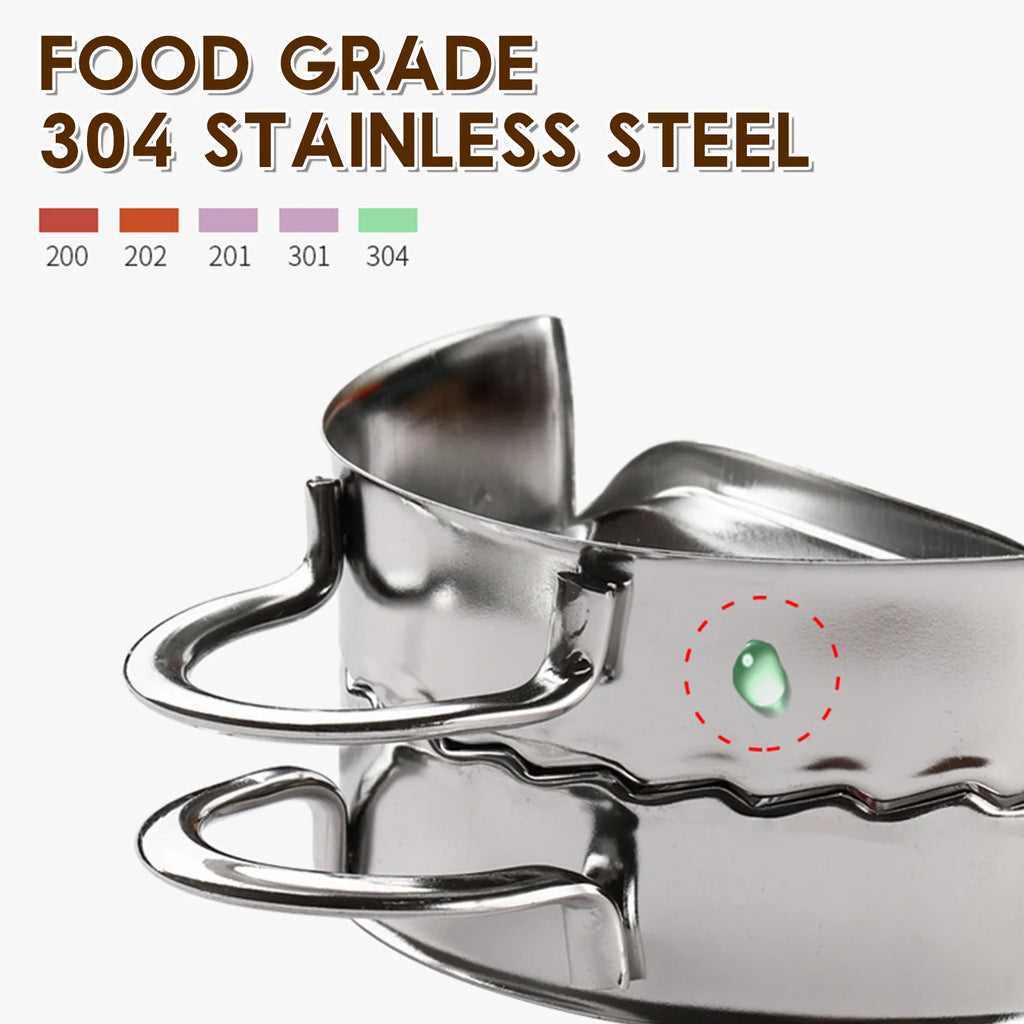 Kit 9 Pezzi per Pasta Fatta in Casa - Stampi Ravioli, Mattarello e Taglieri Gnocchi