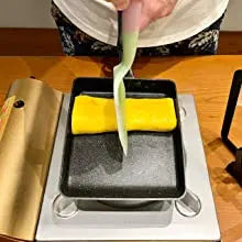 Padella Giapponese Tamagoyaki Antiaderente - Rettangolare per Omelette e Frittate