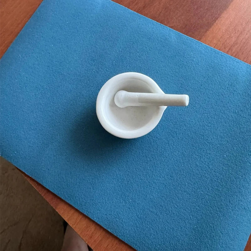 Mortaio e Pestello Mini 6ml in Porcellana - Set per Spezie e Condimenti