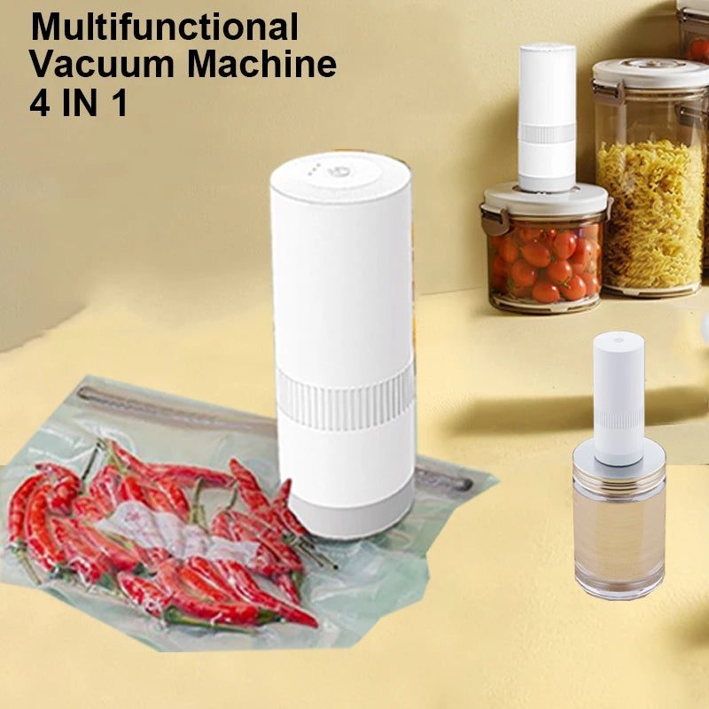 Pompa Sottovuoto Wireless per Barattoli Mason Jar - Sigillatore Manuale per Conserve