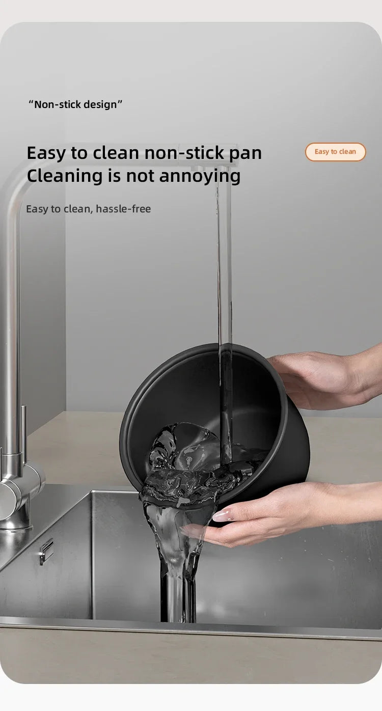 Cuoci Riso Elettrico Multifunzione 2L 220V - Pentola Antiaderente Smart per 1-3 Persone