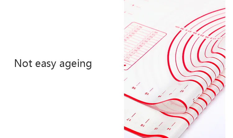 Tappetino in Silicone per Impastare - Antiaderente per Pizza, Torte e Pasticceria