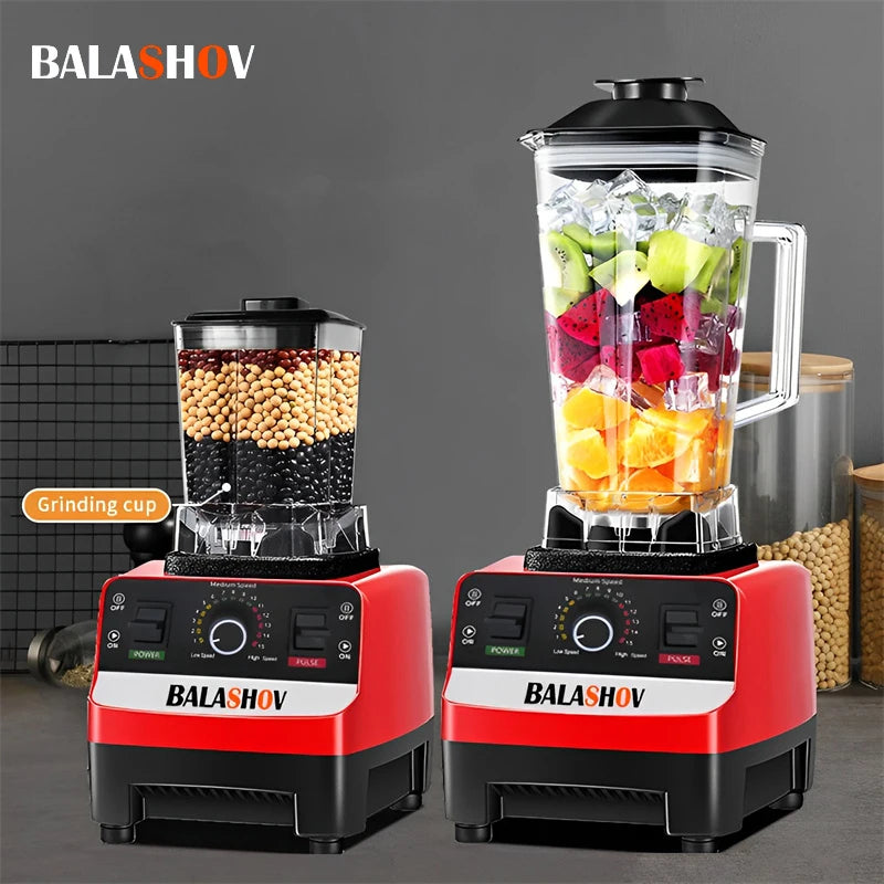 Frullatore Professionale 2000W - Mixer Commerciale per Smoothie e Ghiaccio BPA Free