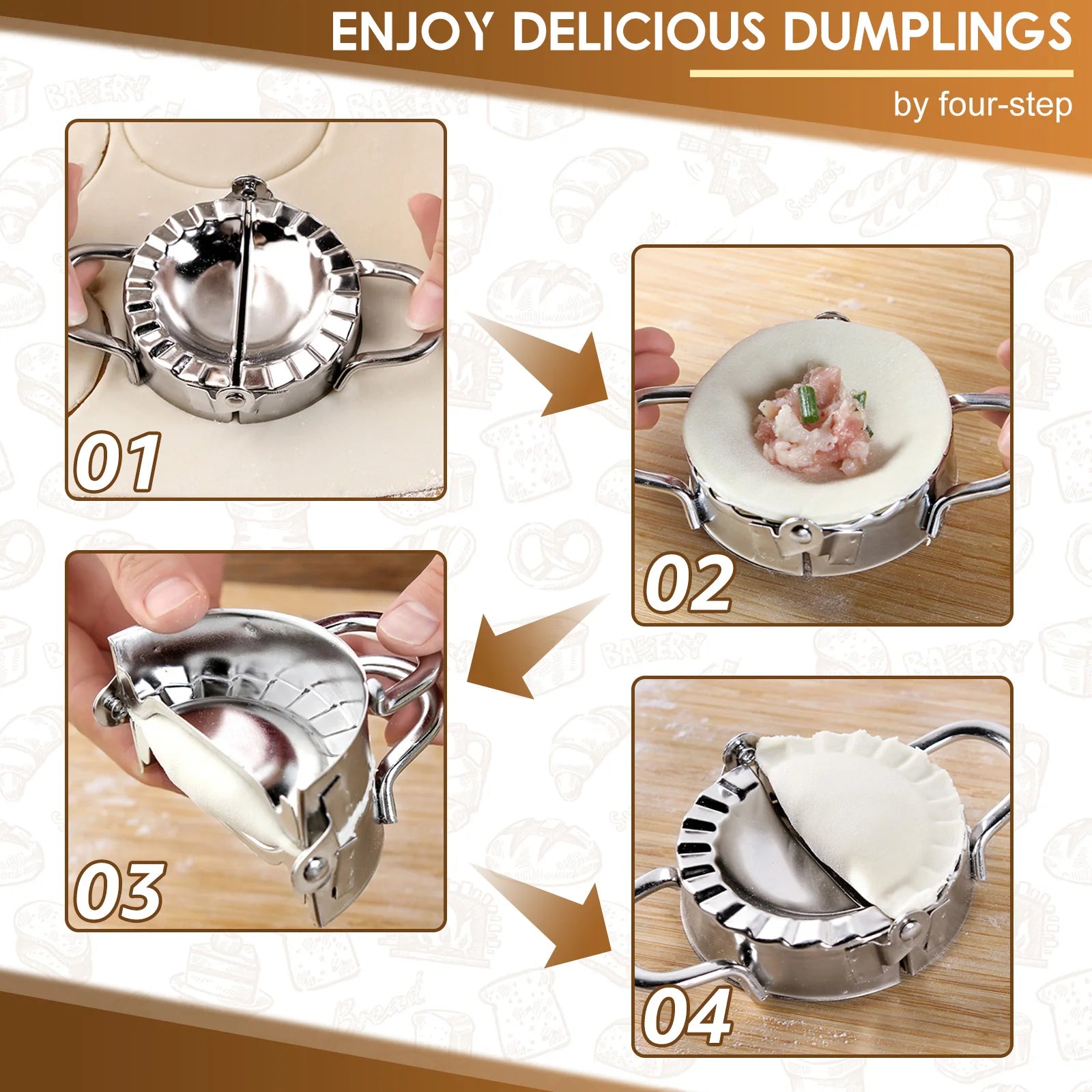 Kit 9 Pezzi per Pasta Fatta in Casa - Stampi Ravioli, Mattarello e Taglieri Gnocchi