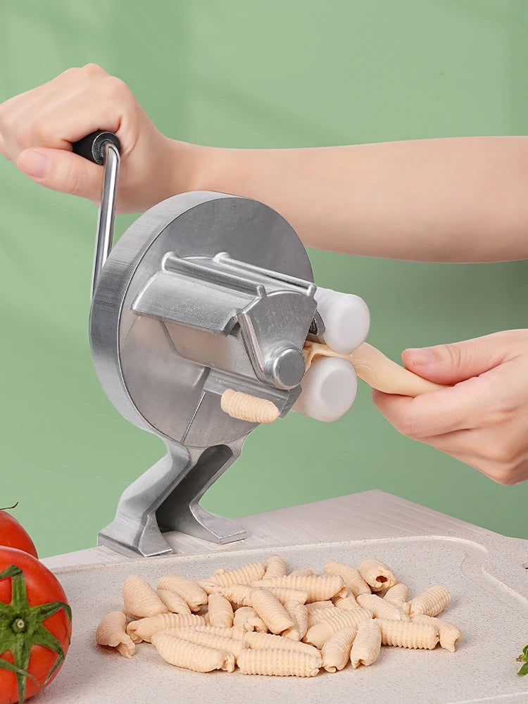 Macchina per Cavatelli e Gnocchi Pizzathome - Rulli Facili da Pulire per Pasta Fatta in Casa