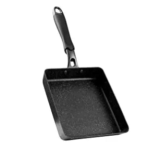 Padella Giapponese Tamagoyaki Antiaderente - Rettangolare per Omelette e Frittate