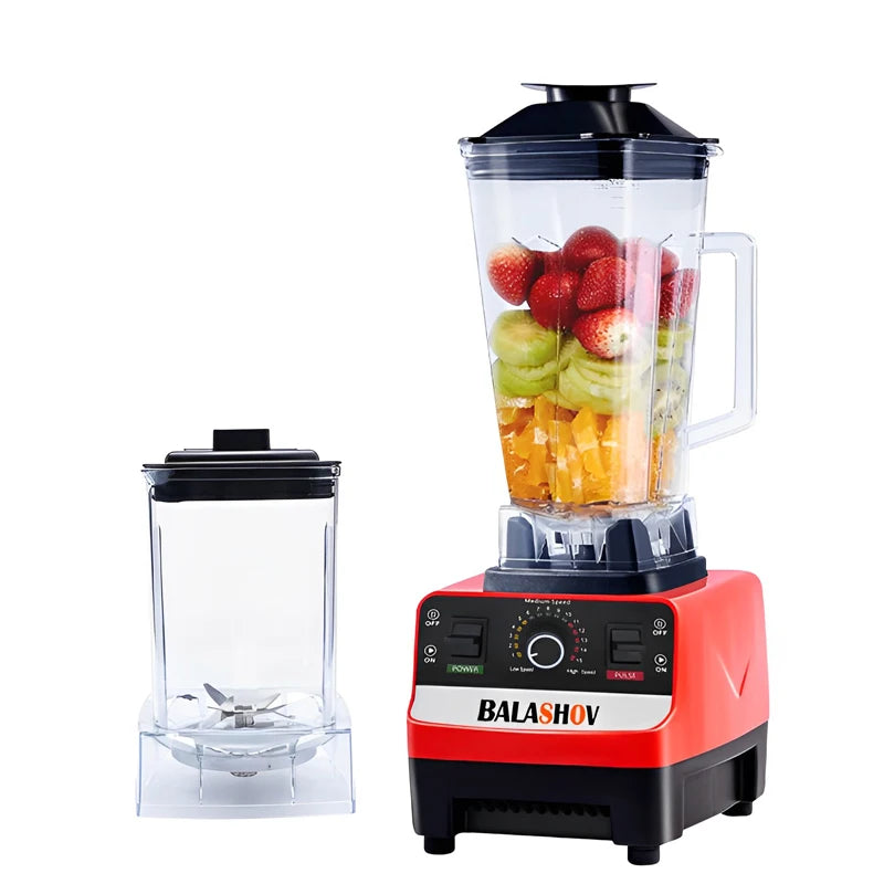 Frullatore Professionale 2000W - Mixer Commerciale per Smoothie e Ghiaccio BPA Free