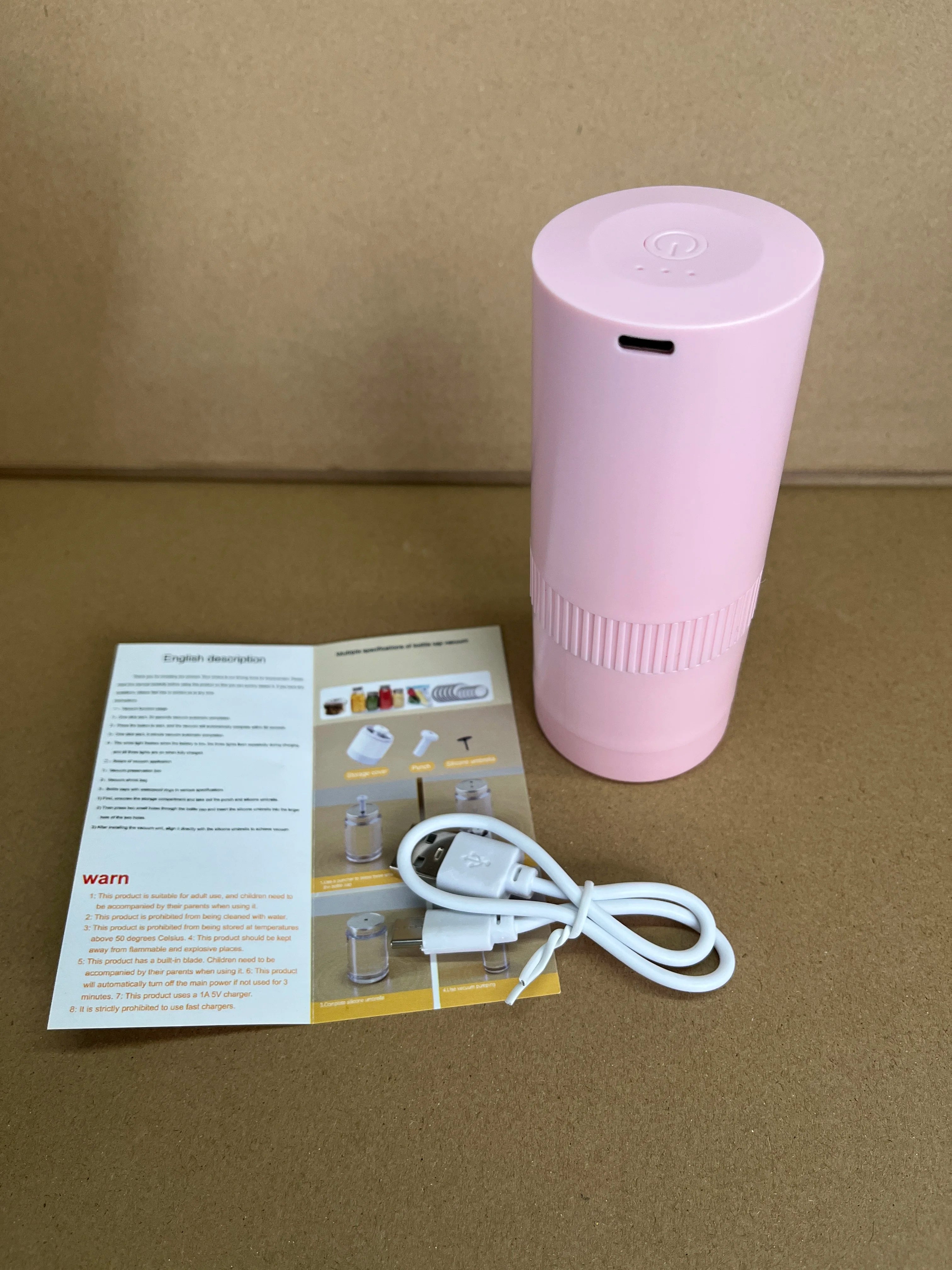 Pompa Sottovuoto Wireless per Barattoli Mason Jar - Sigillatore Manuale per Conserve