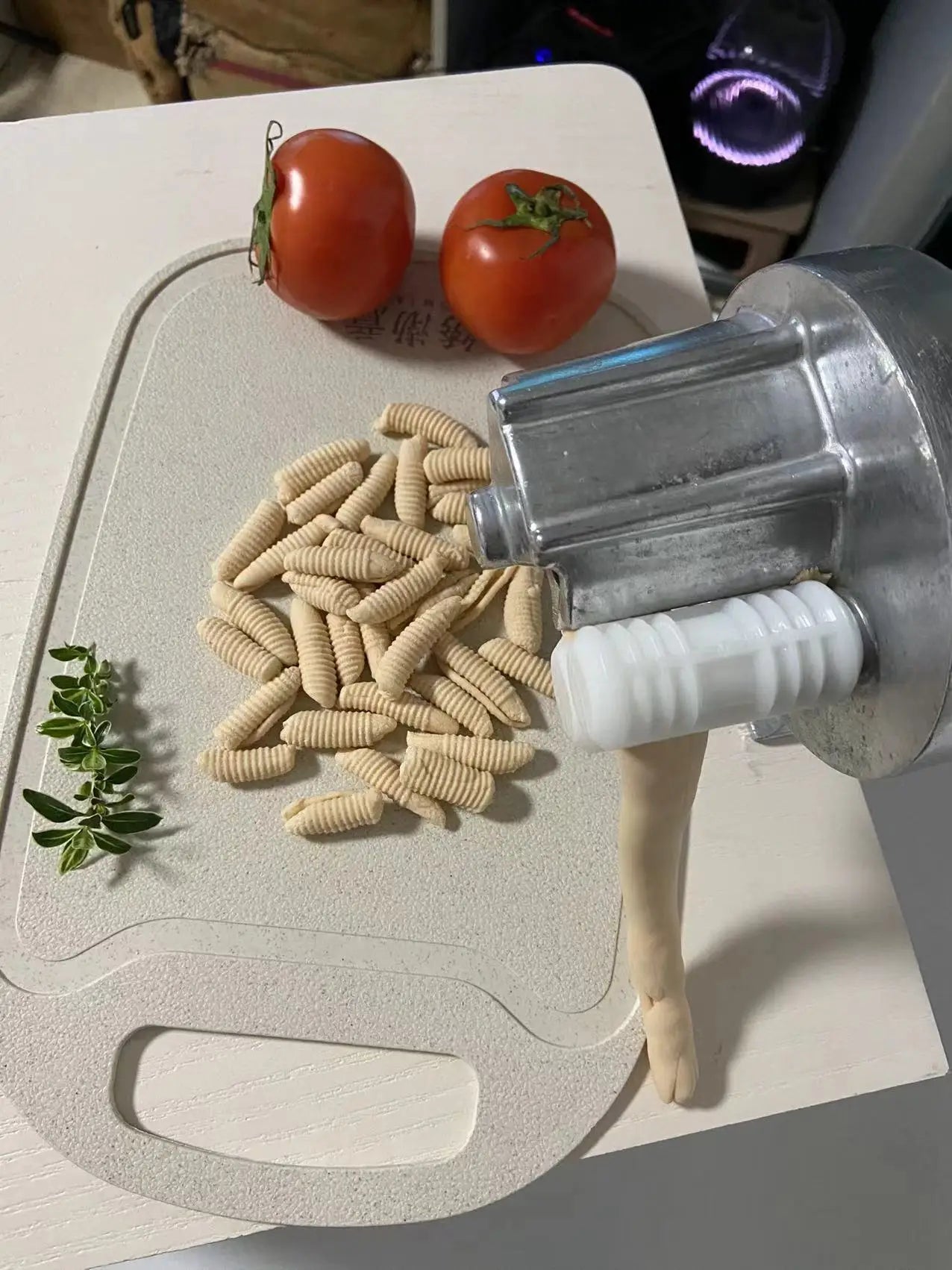 Macchina per Cavatelli e Gnocchi Pizzathome - Rulli Facili da Pulire per Pasta Fatta in Casa