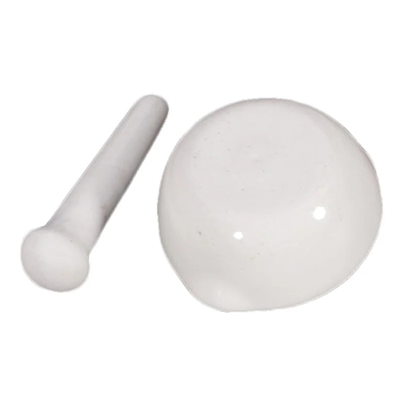 Mortaio e Pestello Mini 6ml in Porcellana - Set per Spezie e Condimenti