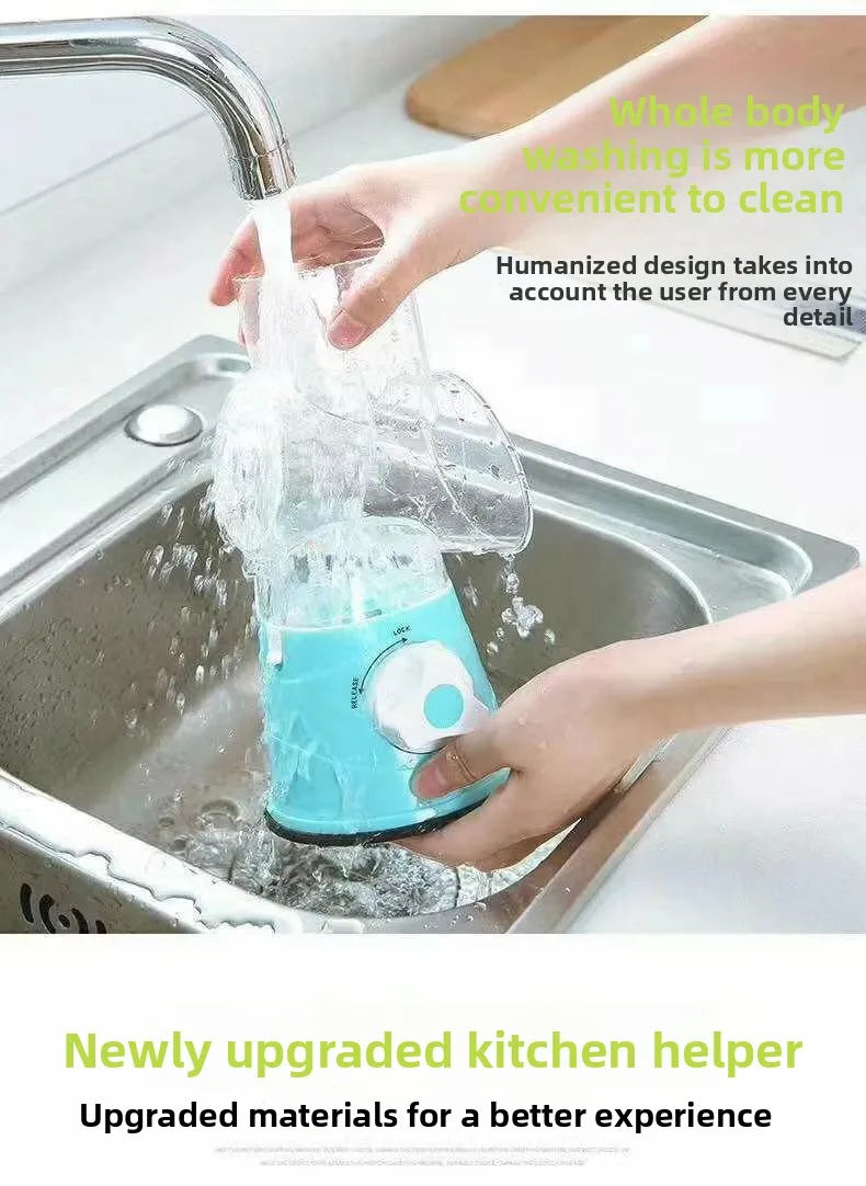 Tagliaverdure Multifunzione 3 in 1 - Grattugia Rotante Manuale a Manovella